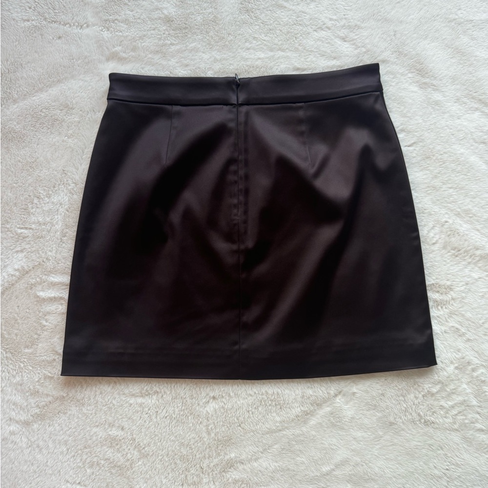 Wilfred Chocolate Brown Mini Skirt - Picture 4 of 5